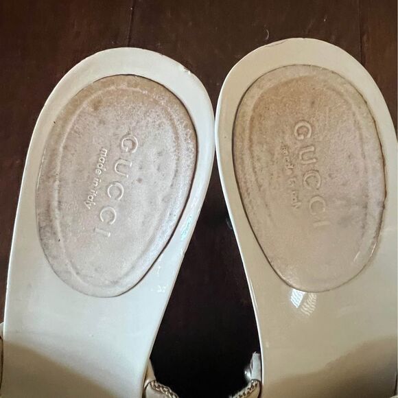 Authentic Gucci Monogram Sabot Mule sandals - Picture 6 of 9